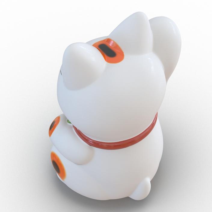 3D Maneki Neko 3 model