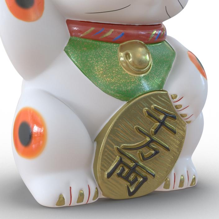 3D Maneki Neko 3 model