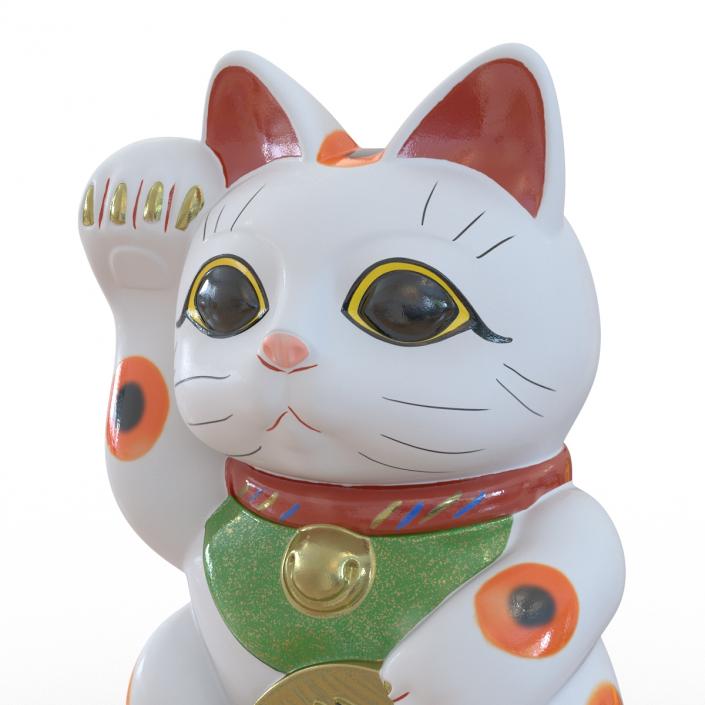 3D Maneki Neko 3 model