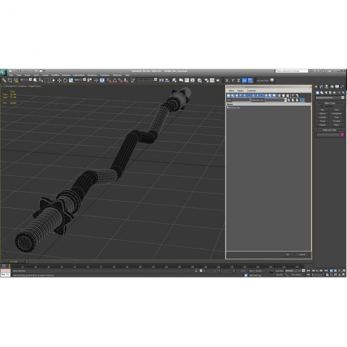 3D model Weight Bar