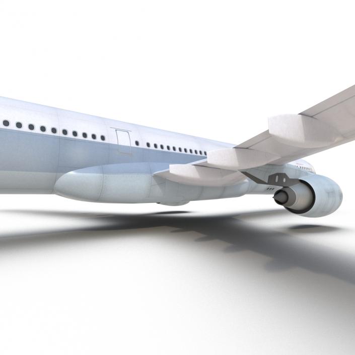 3D model Jet Airliner Airbus A330-300 Cathay Pacific Rigged