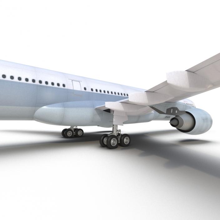 3D model Jet Airliner Airbus A330-300 Cathay Pacific Rigged