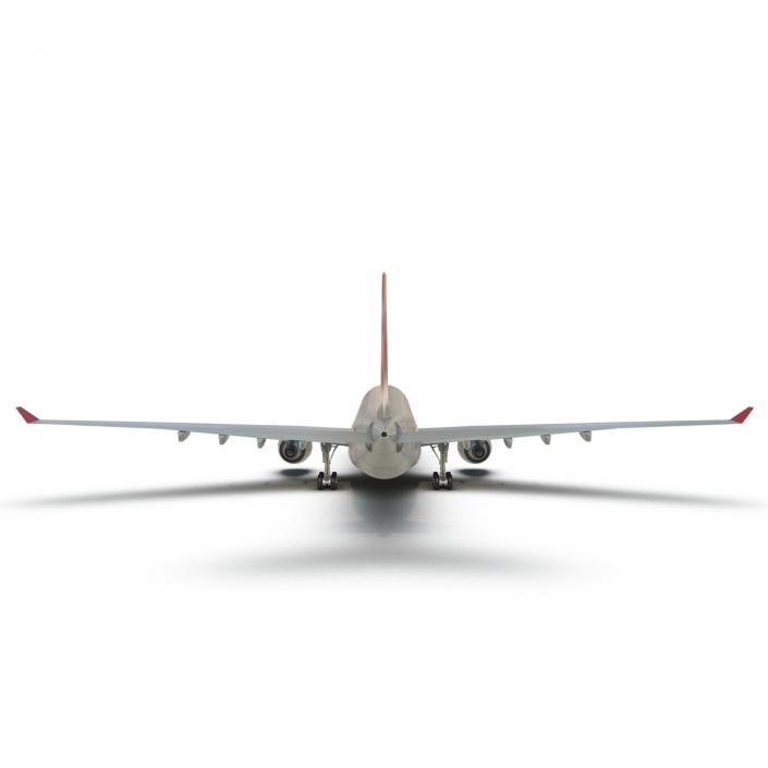 Jet Airliner Airbus A330-300 Northwest Airlines 3D