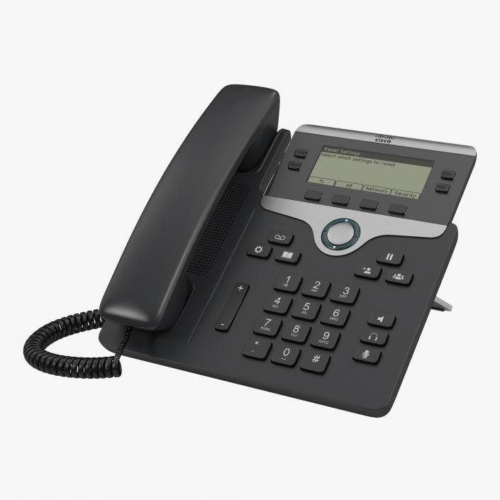 3D Cisco IP Phones Collection 4 model