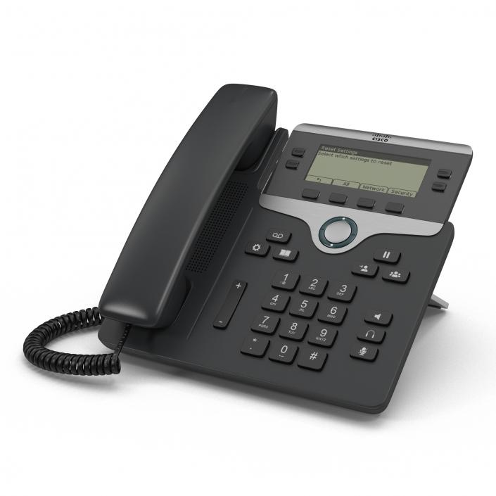 Cisco IP Phone 7841 3D model