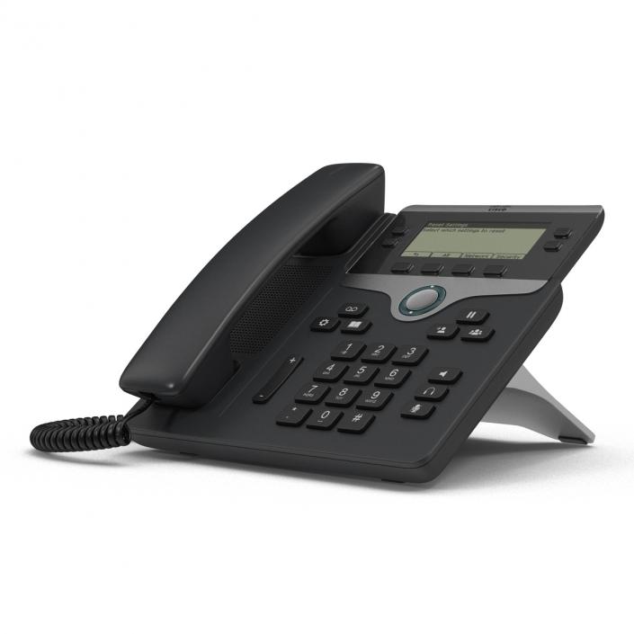 Cisco IP Phone 7841 3D model