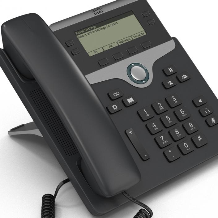 Cisco IP Phone 7841 3D model