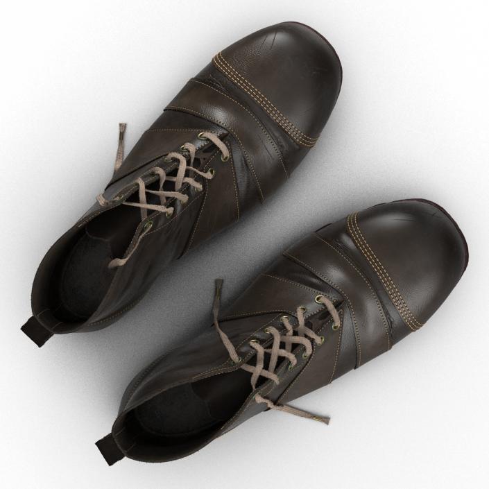 3D Vintage Boots model