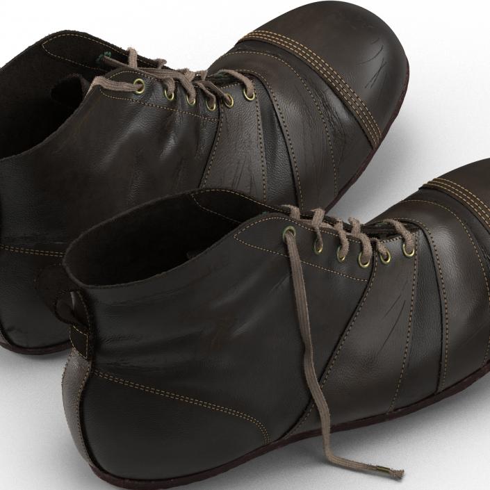 3D Vintage Boots model