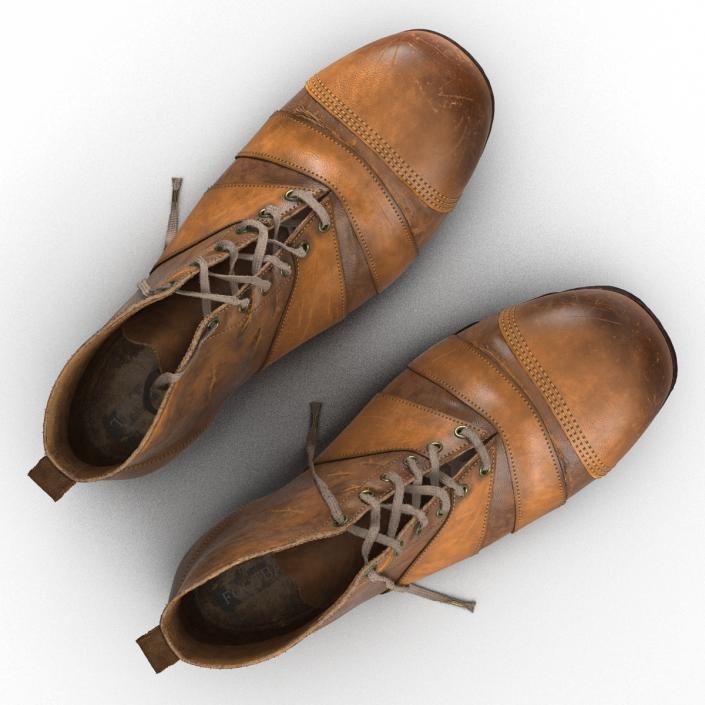 Vintage Football Boots 3D