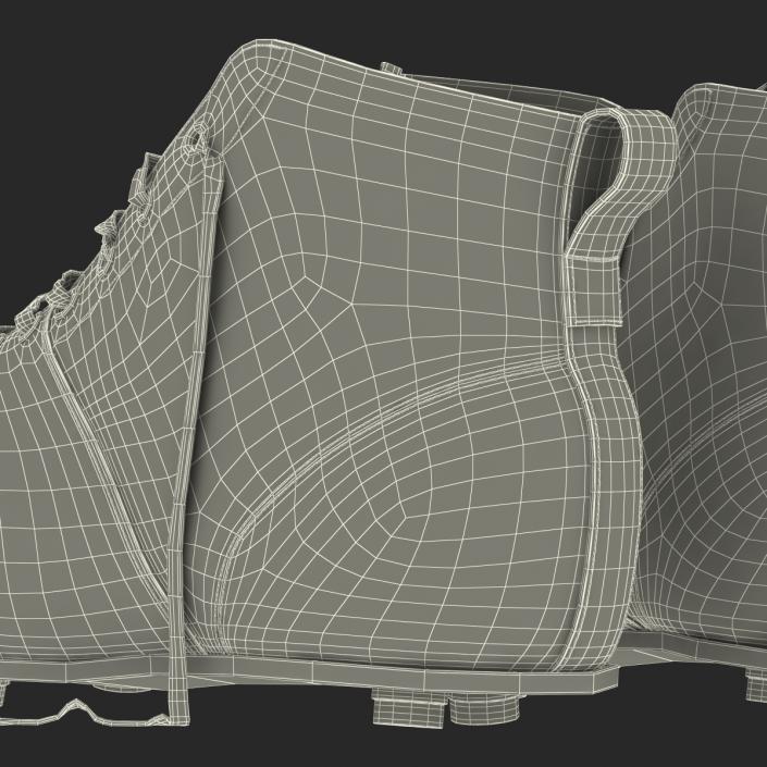 Vintage Football Boots 3D