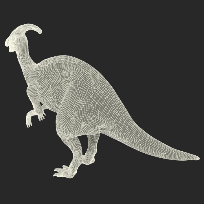 3D model Parasaurolophus