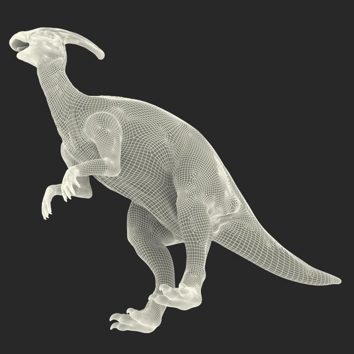 3D model Parasaurolophus