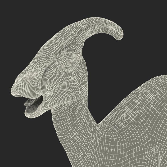 3D model Parasaurolophus