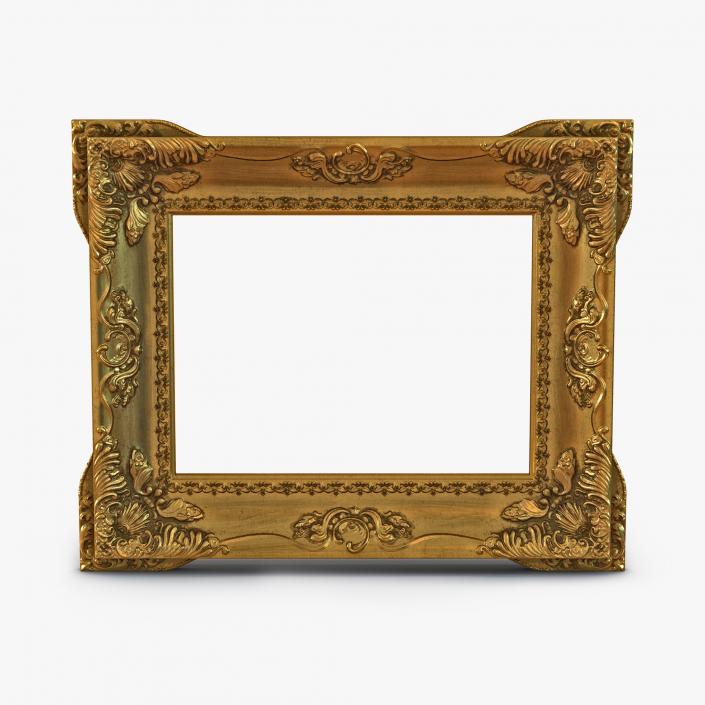 3D model Baroque Picture Frames Collection 3