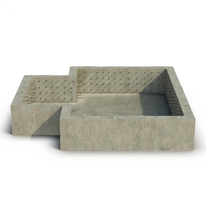 Building Foundation 3D model