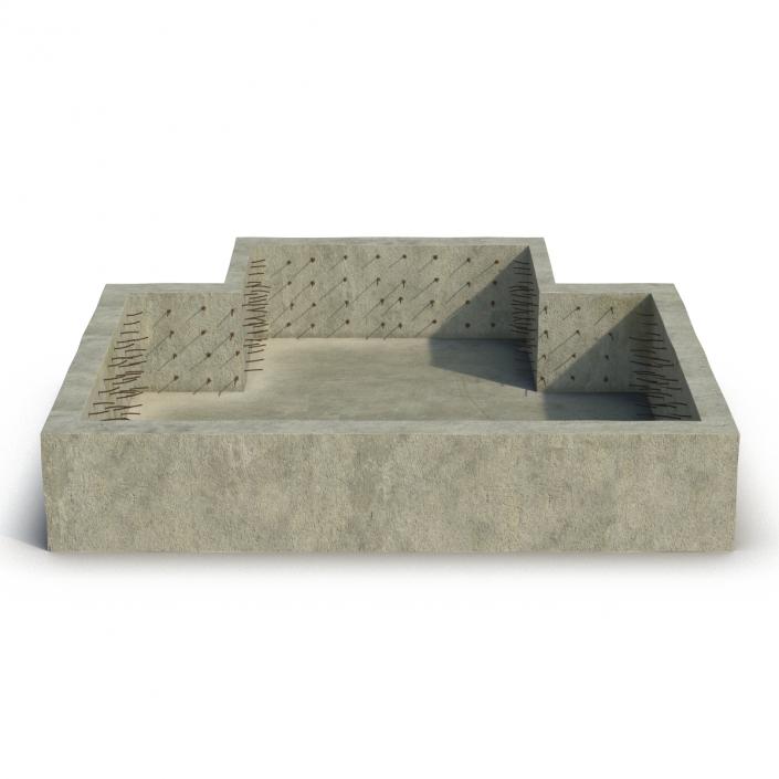 Building Foundation 3D model