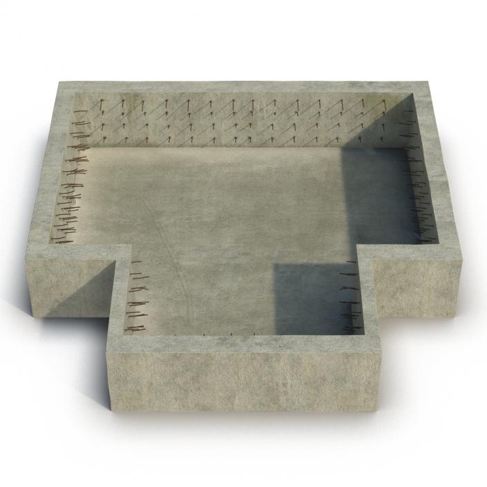 Building Foundation 3D model