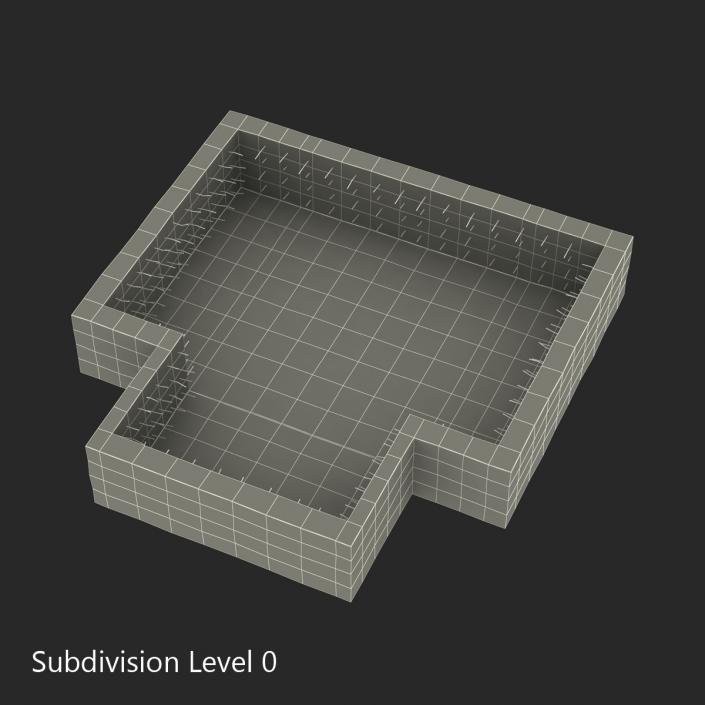 Building Foundation 3D model