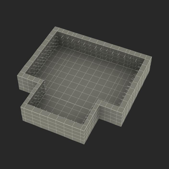 Building Foundation 3D model