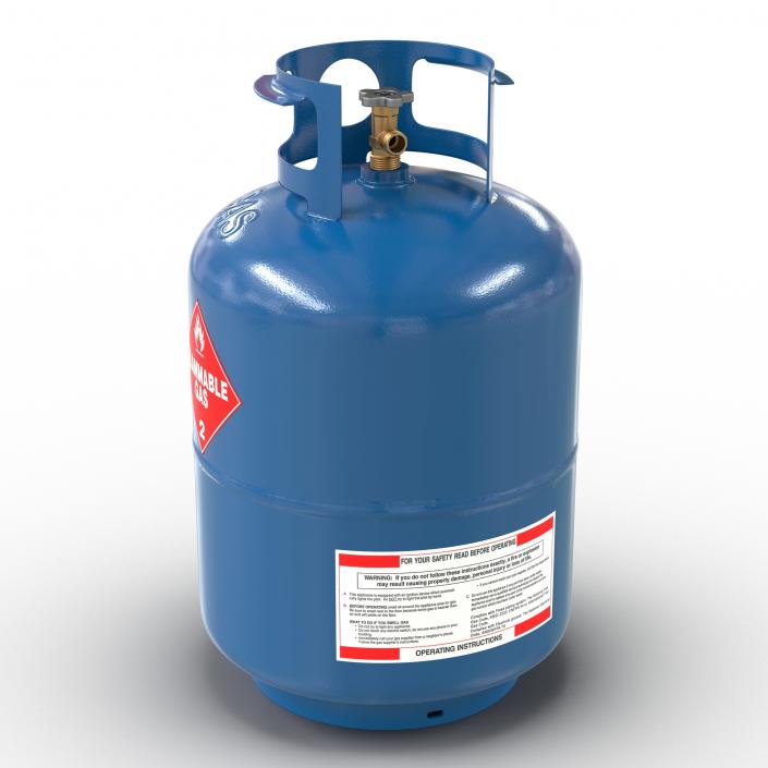 Gas Cylinder 2 3D model