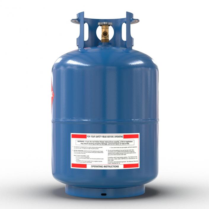 Gas Cylinder 2 3D model