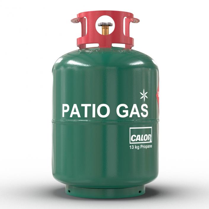 Gas Cylinder 3 3D model