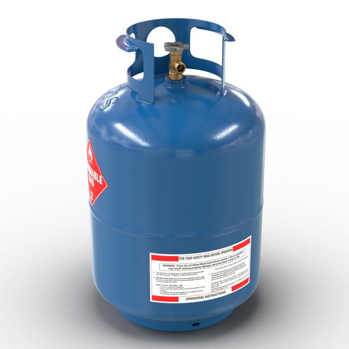 Gas Cylinder 2 3D model