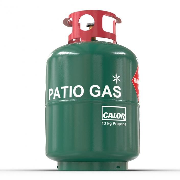 Gas Cylinder 3 3D model