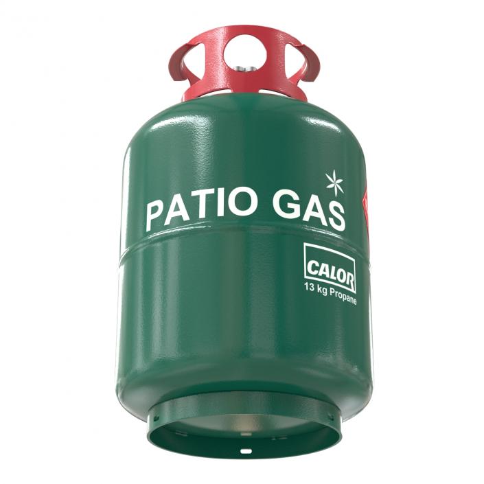 Gas Cylinder 3 3D model