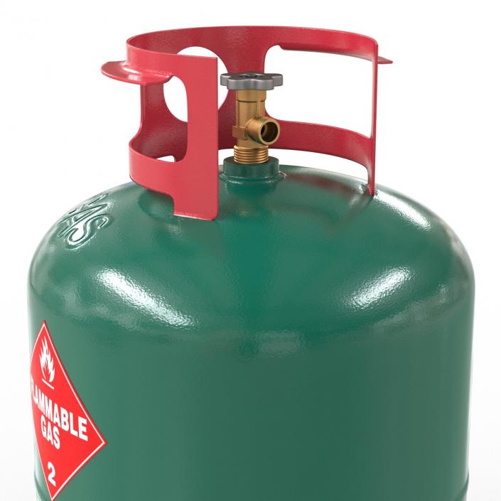 Gas Cylinder 3 3D model