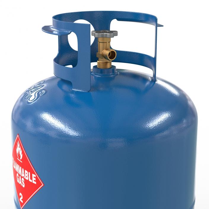 Gas Cylinder 2 3D model