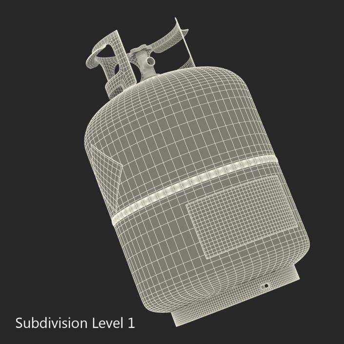 Gas Cylinder 2 3D model