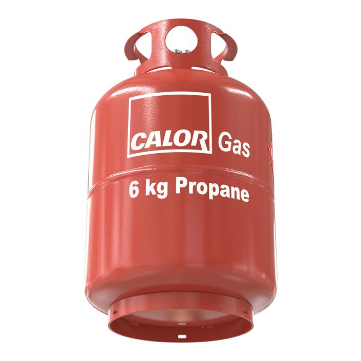 Gas Cylinder 4 3D model