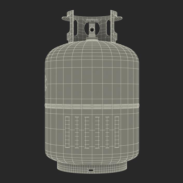 Gas Cylinder 3 3D model