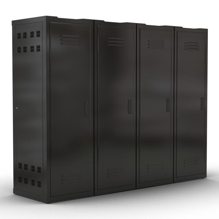 3D Dell Server Racks Set