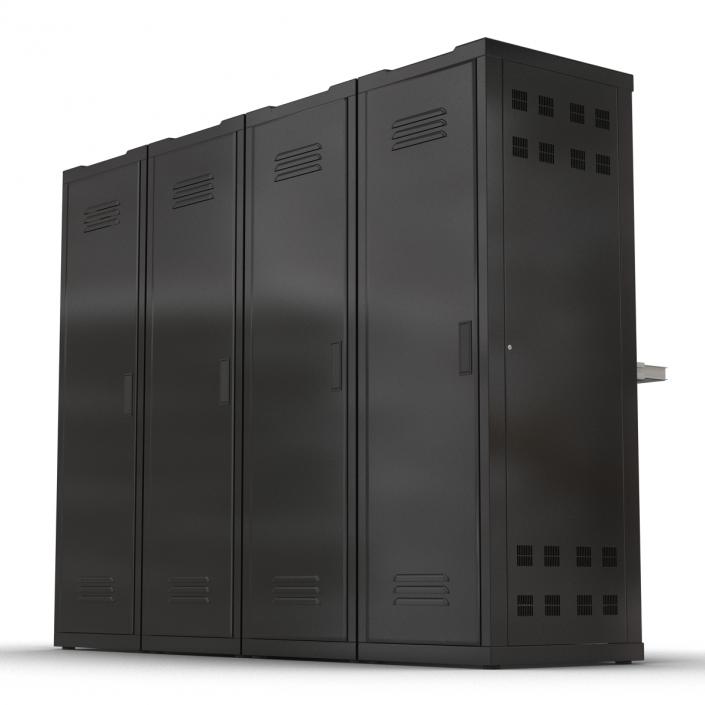 3D Dell Server Racks Set