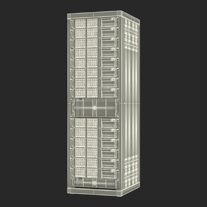 3D Dell Server Racks Set