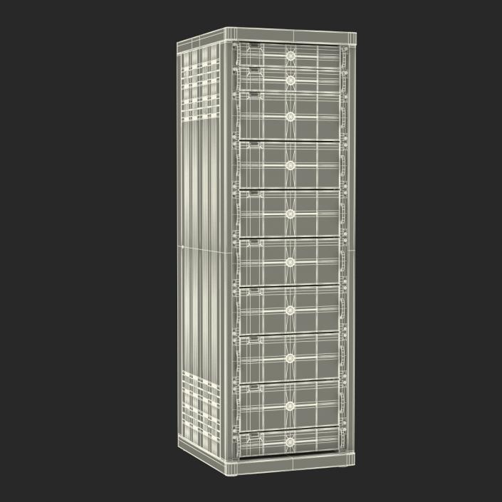 3D Dell Server Racks Set