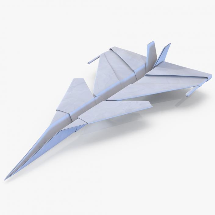 3D Paper Plane 4 model