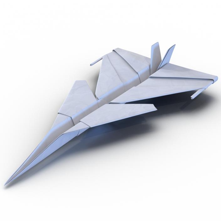 3D Paper Plane 4 model