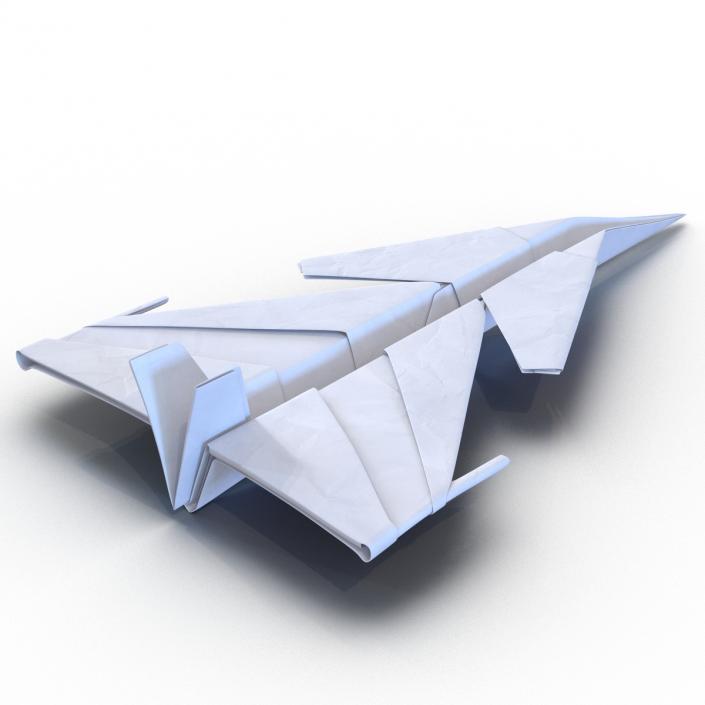 3D Paper Plane 4 model