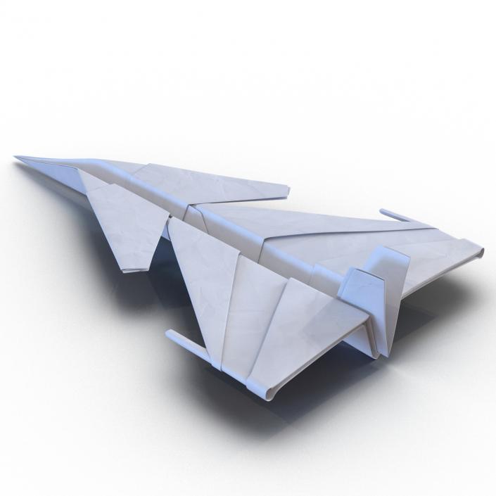 3D Paper Plane 4 model