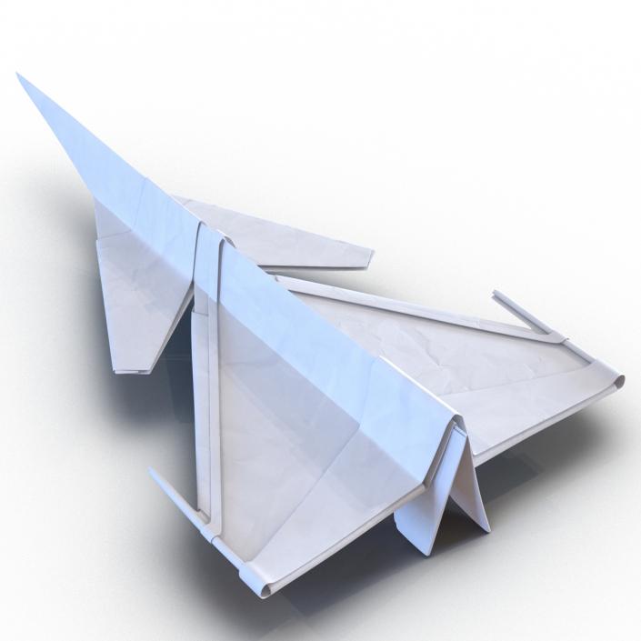 3D Paper Plane 4 model