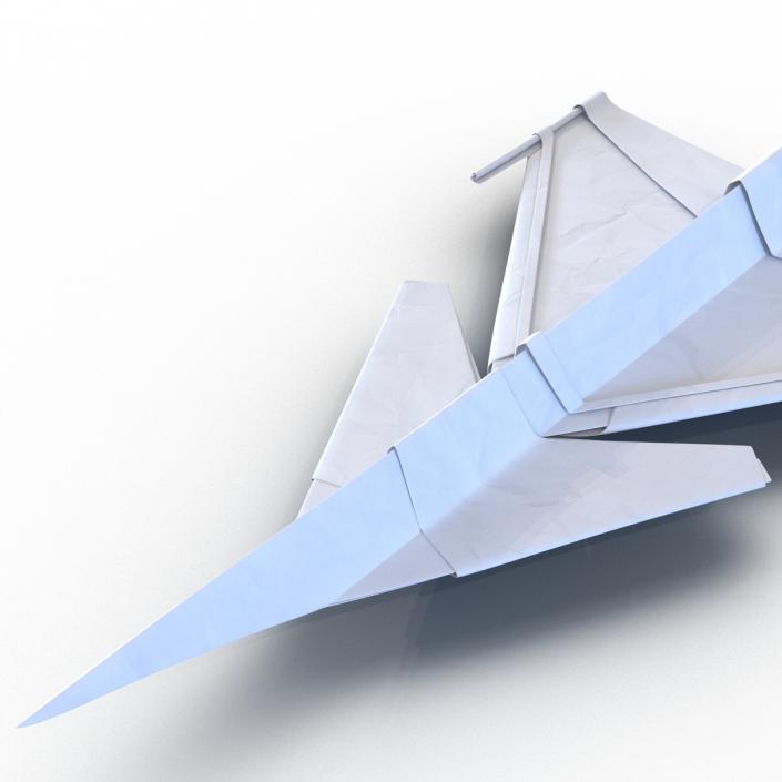 3D Paper Plane 4 model