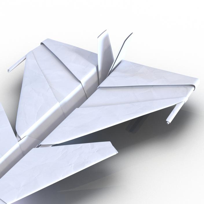 3D Paper Plane 4 model