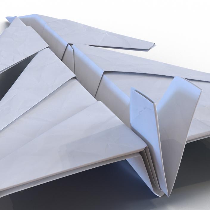 3D Paper Plane 4 model