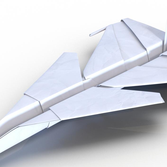 3D Paper Plane 4 model