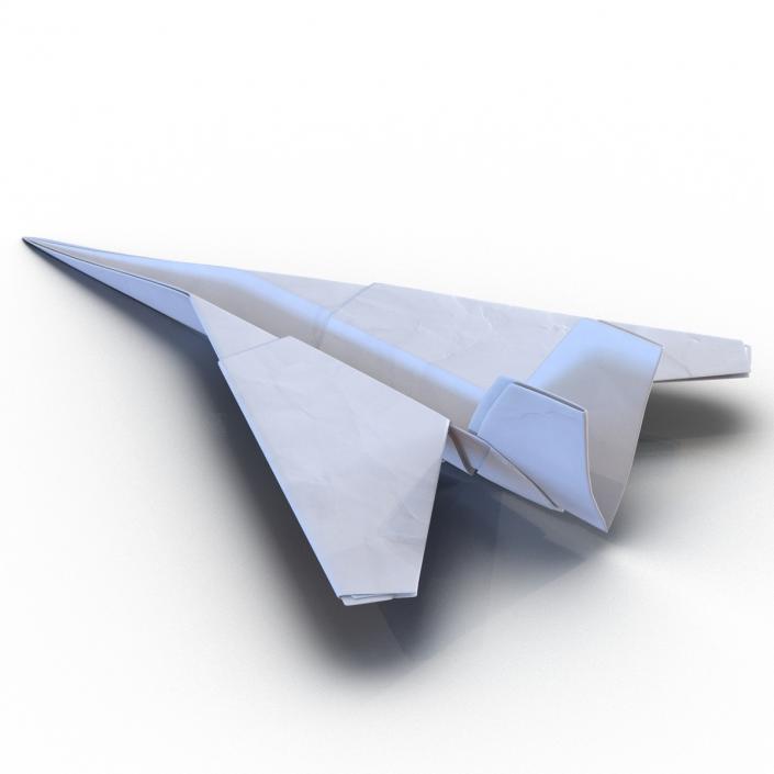 3D Paper Plane 5 model