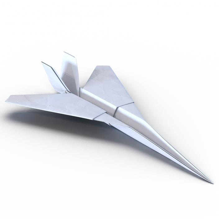 3D Paper Plane 5 model